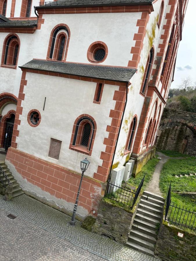 Hotel-Cafe-Burg Stahleck Bacharach Buitenkant foto