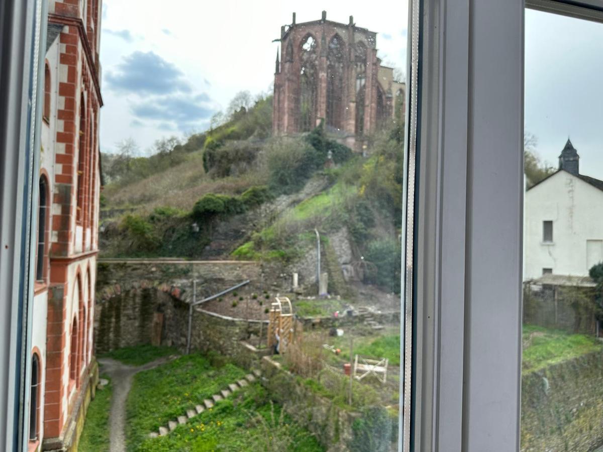 Hotel-Cafe-Burg Stahleck Bacharach Buitenkant foto