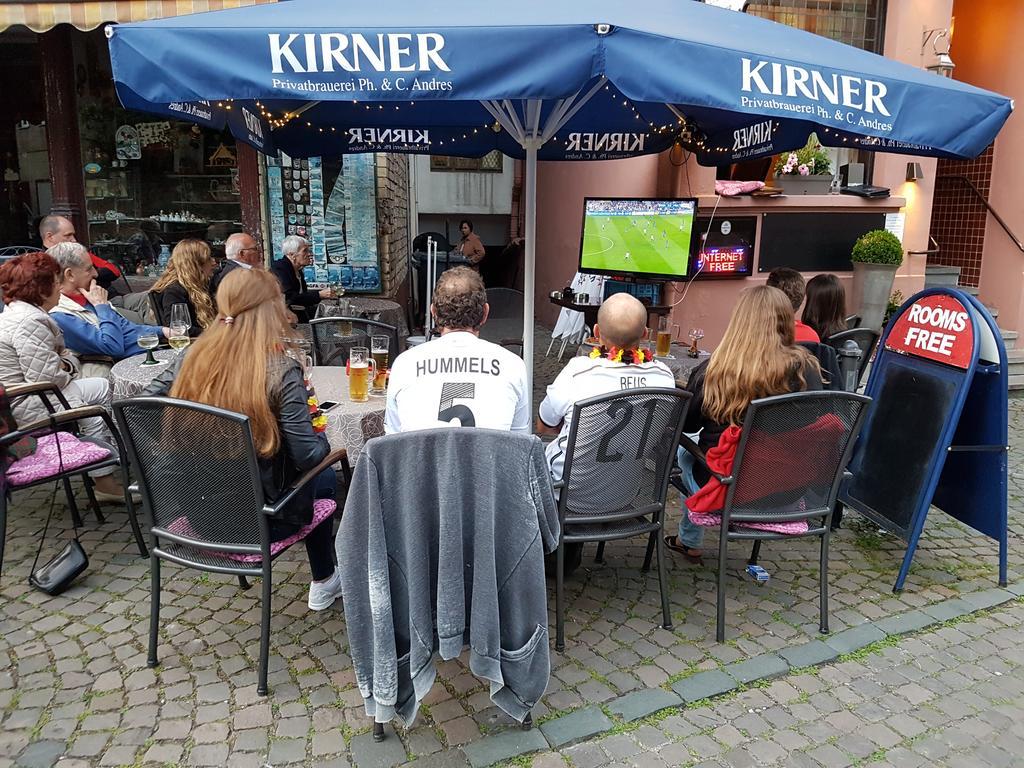 Hotel-Cafe-Burg Stahleck Bacharach Buitenkant foto