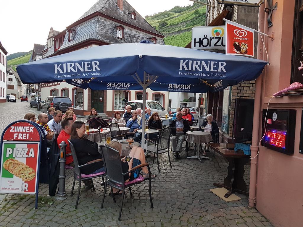 Hotel-Cafe-Burg Stahleck Bacharach Buitenkant foto